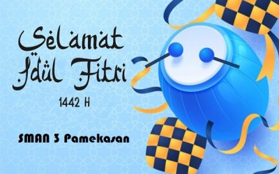 HALAL BI HALAL SMA NEGERI 3 PAMEKASAN DALAM RANGKA PERAYAAN IDUL FITRI 1442H