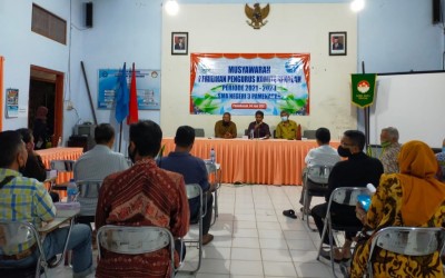 MUSYAWARAH PEMILIHAN PENGURUS KOMITE SEKOLAH PERIODE 2021-2023 SMAN 3 PAMEKASAN